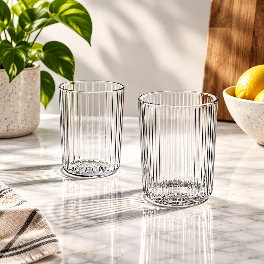 Bormioli Rocco (Pack of 4) E5042 Water/Juice Glass Set (500 ml, Clear)