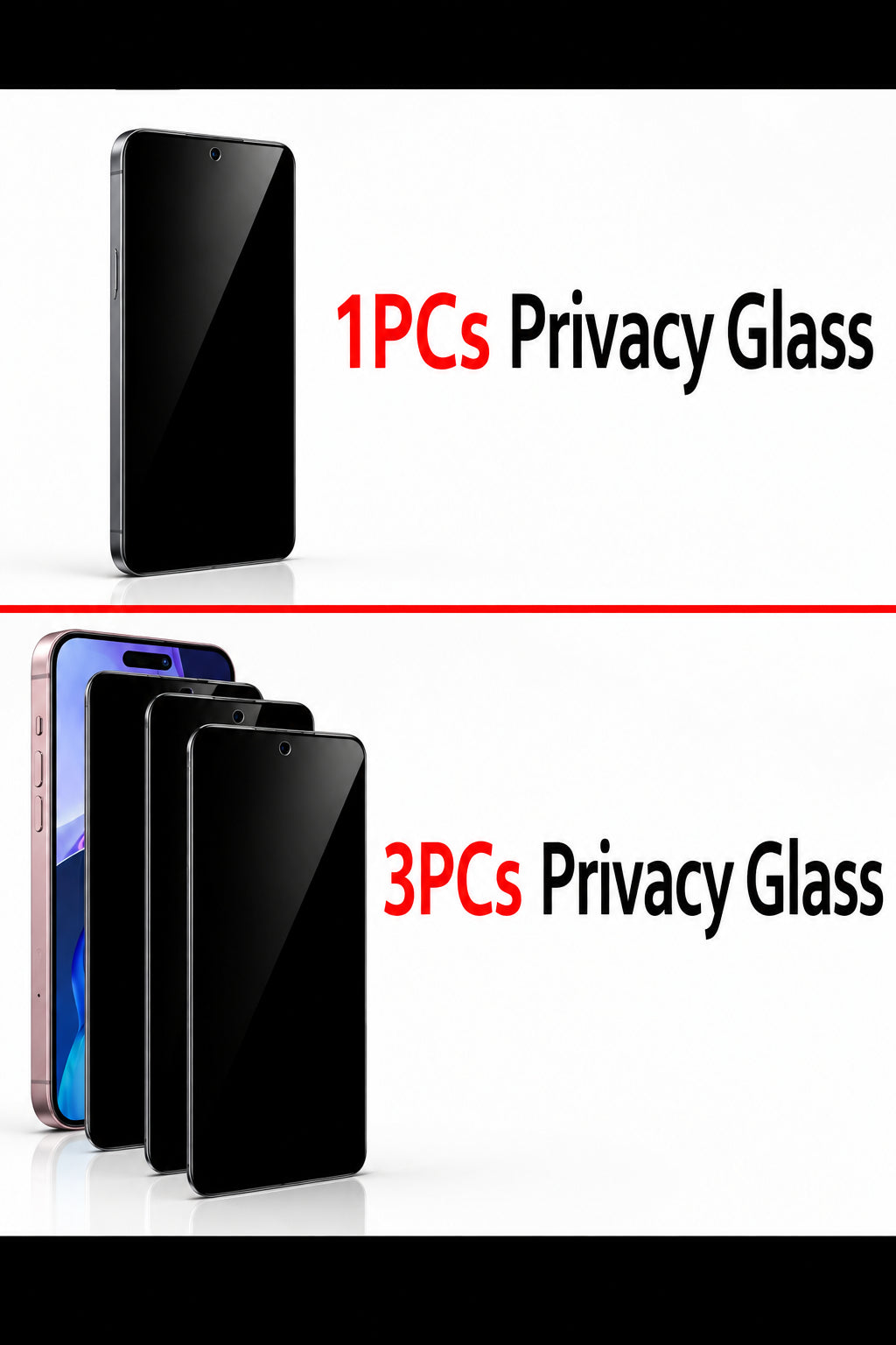 1~3PCS Anti Spy Tempered Glass For iPhone 18 17 17e 16e 16 15 Pro Max Privacy Screen Protector iPhone 15 14 Plus 13 12 11 Pro Max Antiespia Pelicula de Cristal Templado iPhone 17 Pro Max anti-peeping Protective Film